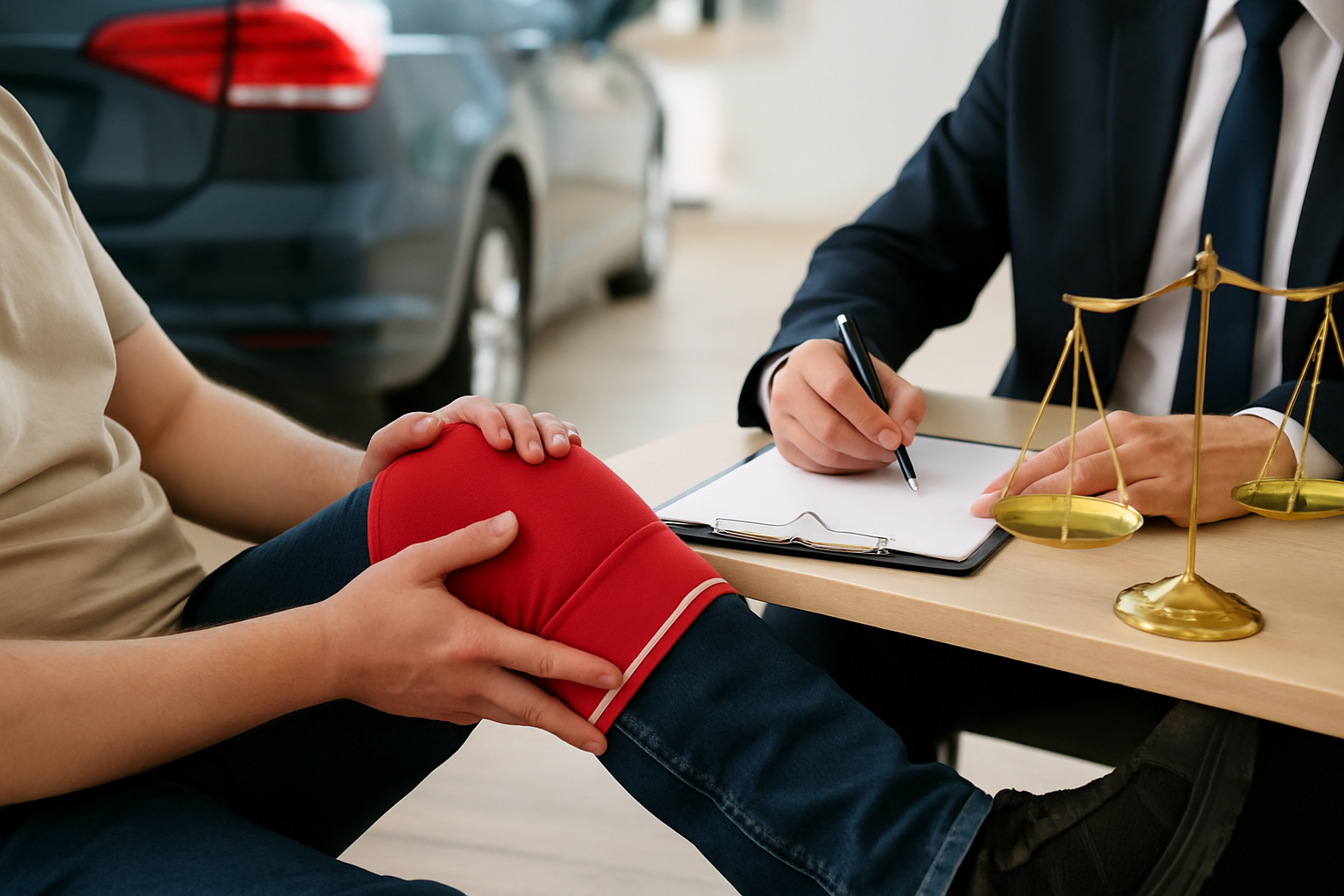Pedestrian Accident Injury Compensation: A Business Owner's Guide to Liability and Protection 1 Professional business district crosswalk with safety markings and well-maintained pedestrian pathways in Montana