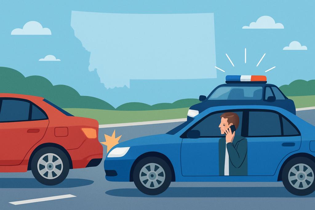 auto accident when to call police after fender bender montana featured