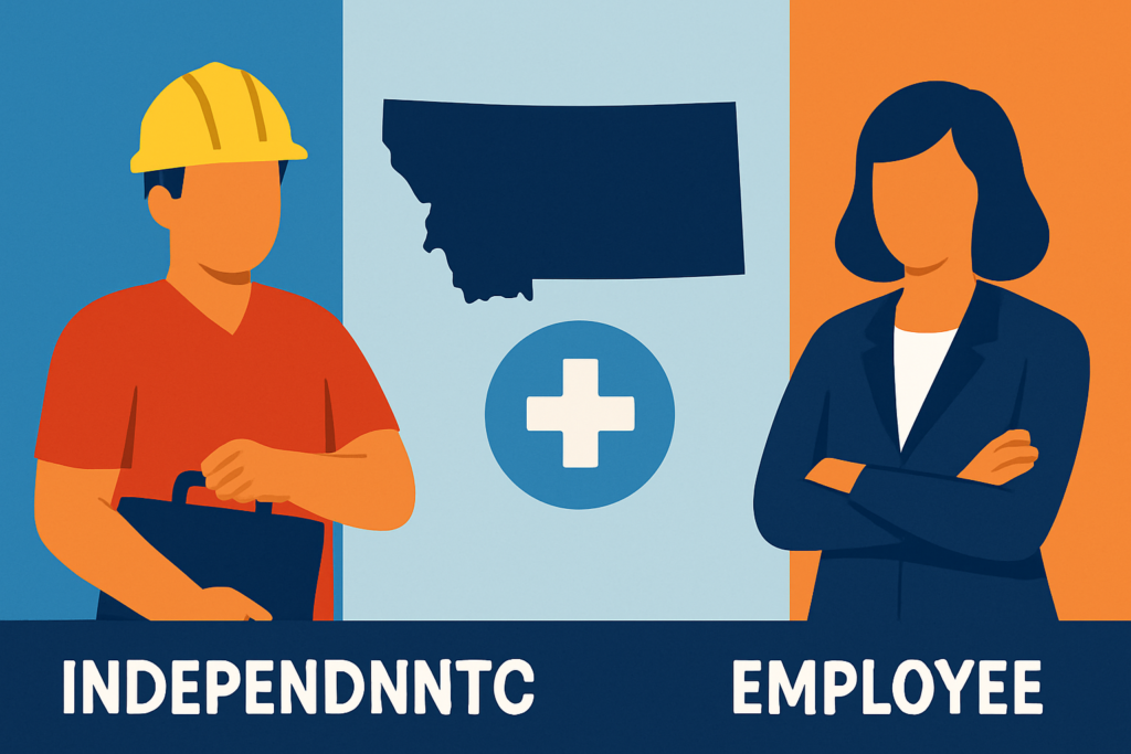 injured workers rights independent contractor vs employee workers comp montana featured