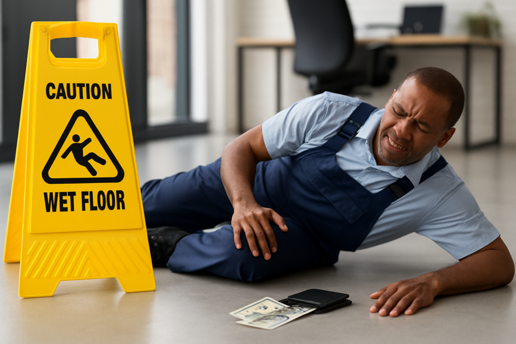 personal injury cost of workplace slip and fall accidents featured